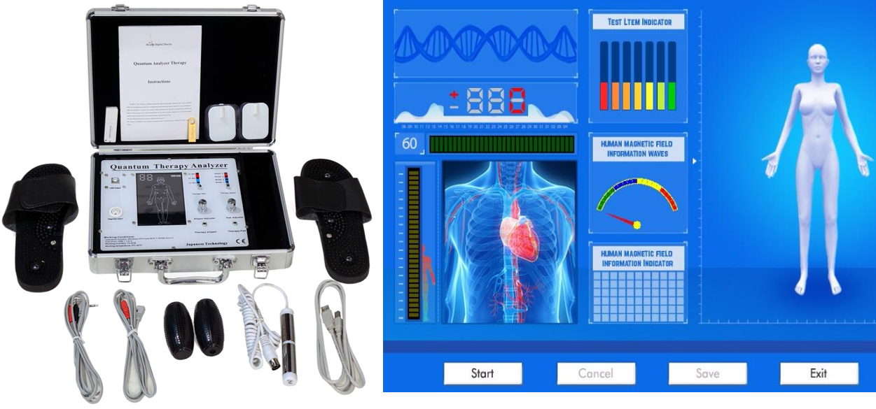 Aparat biorezonanță — NutriSib