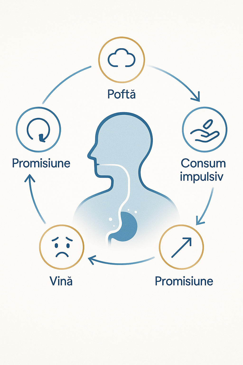 Ciclul mâncatului emoțional