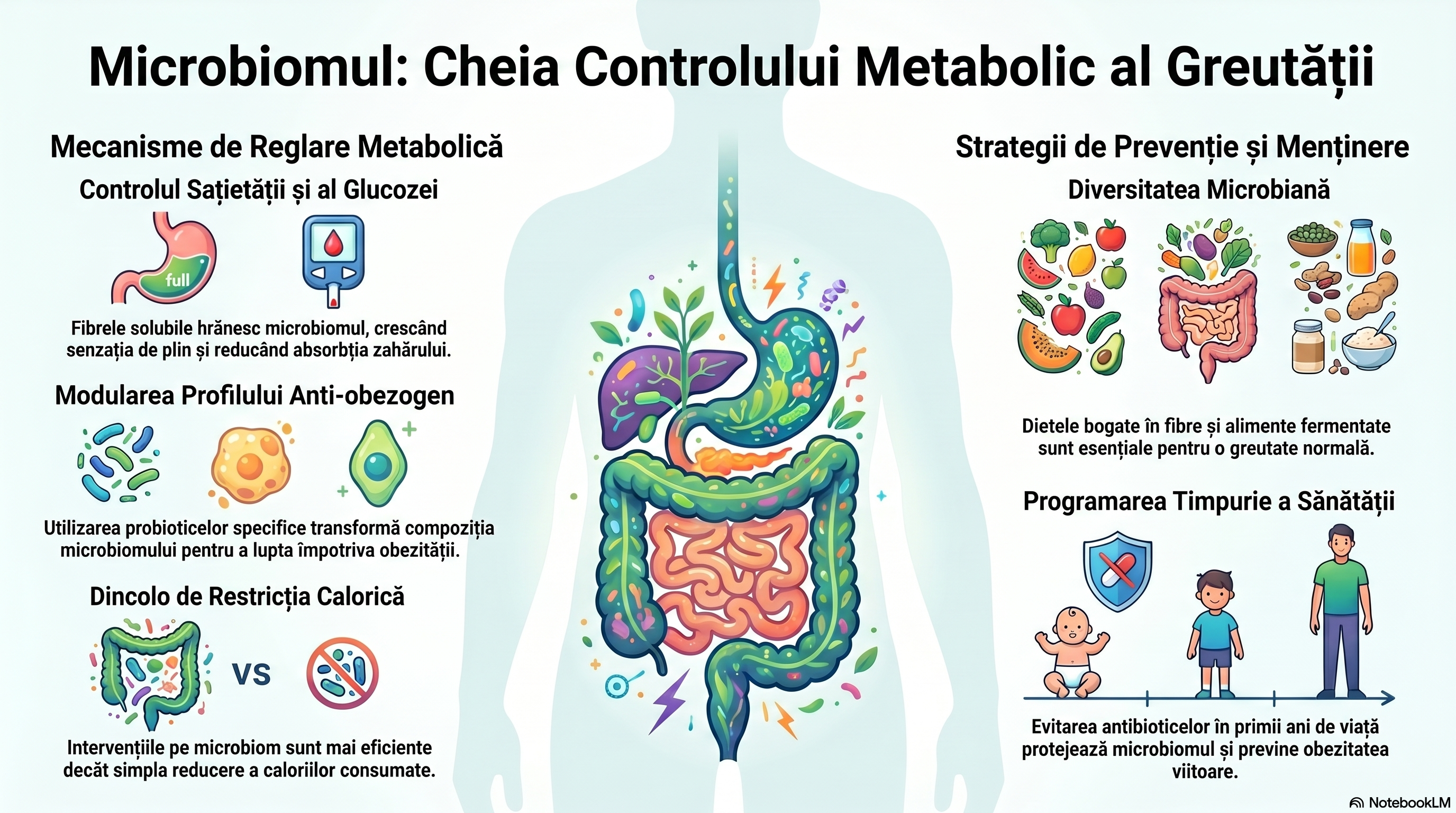 Microbiomul şi controlul greutății