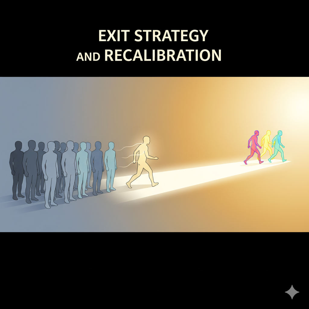 Ilustrație a tranziției către un nou mediu, mai dinamic